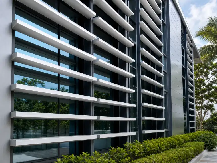 Aluminium Louvres & Sun Screen by IGA