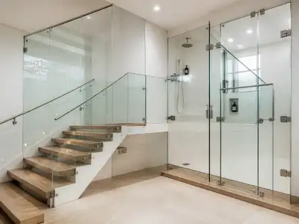 Frameless Glass / Balustrade / Shower Screen project example