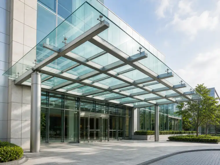 Glass Canopy & Skylight by IGA